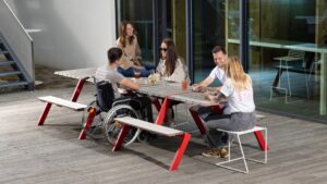 Egoe U6 pitkä piknik setti esteetön (Large)